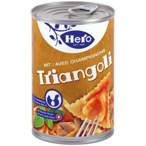 Hero Triangoli Pasta with Tomato Sauce & Mushrooms - 420 g
