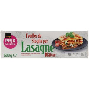 Prix Garantie Lasagne Pasta - 500 g