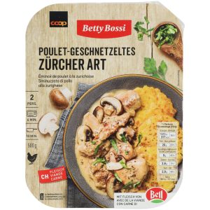 Betty Bossi Poulet-Geschnetzeltes Zürcher Art - 500 g