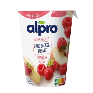 Alpro Raspberry no added sugar - 400 g