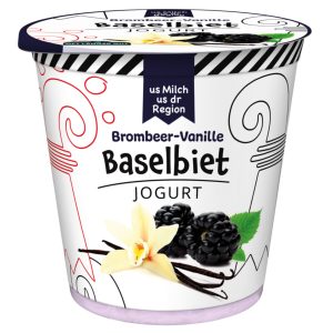 Baselbiet Blackberry Vanilla Yogurt - 150 g