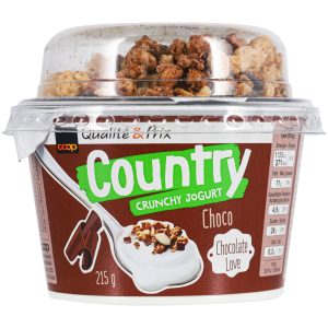 Country Crunchy Yogourt Chocolate Muesli - 215 g