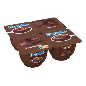Danette chocolate pudding 4x125g