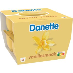 Danette Vanilla Pudding 8x125g