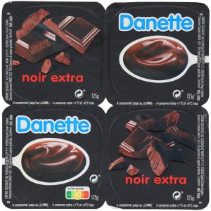 Danone Chocolate Pudding 4x125g