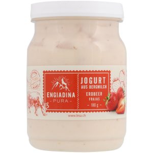 Engiadina Pura Strawberry Yoghurt - 180 g