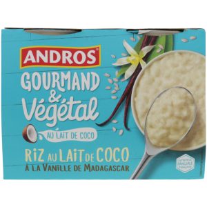 Gourmand & Végétal coconut rice 4x100g