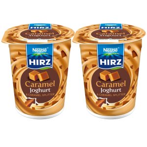 Hirz Caramel Yogurts 2x180g