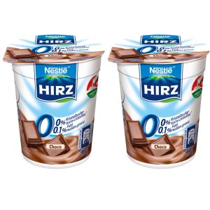 Hirz Chocolate Yogurts 0.1% 2x180g