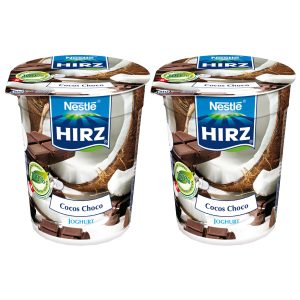 Hirz Coconut & Chocolate Yoghurt 2x180g