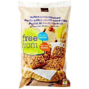 Free From Frozen Gluten & Lactose Free Whole Grain Rolls 6 Pieces - 420 g