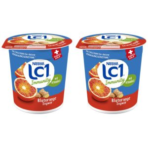 LC1 Blood Orange Ginger Yogurts 2x150g