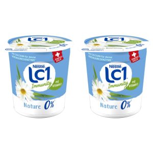 LC1 Natural Yogurts 0% Fat 2x150g