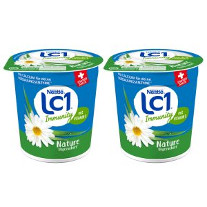 LC1 Yoghurt Plain no added sugar 2x150g