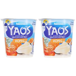 Yaos Honey greek style yogurt 2x150g