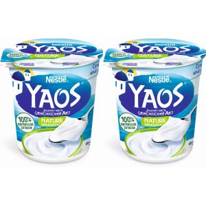 Yaos Natural greek style yogurt 2x150g