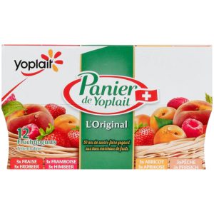 Panier de Yoplait Assorted Yogurts 12x125g