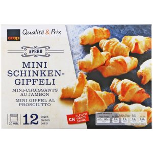 Frozen Mini Ham Croissants 12x20g - 240 g