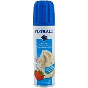 Floralp Whipping Cream Single Cream Can no added sugar 30% Milk Fat UHT - 250 g