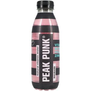 Peak Punk Water Strawberry Rhubarb - 50 cl