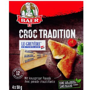 BAER Croc Tradition Gruyère AOP 4x50g