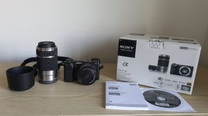 Sony NEX-6 + lenses Sony 16-50mm + Sony 55-210m