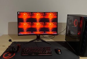 I am selling a PC gaming set