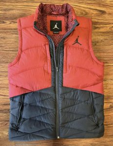 Jordan Retro férfi puffer mellény Extra, ritka!