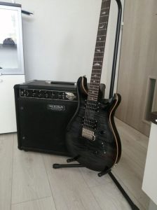 Prs custom se 24 charcoal burst