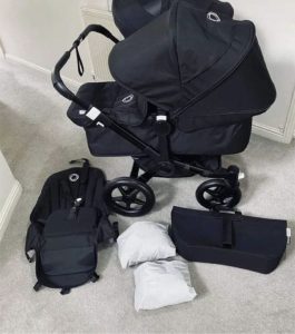 Bugaboo Donkey 3 Duo all black