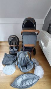 Stroller Triple combination Emporio coletto 3 in 1