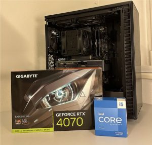 Herní PC i5-13600k, RTX 4070, 32GB RAM, 2xSSD