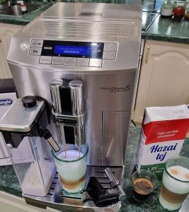 Delonghi primadonna kávéfőző kávégép