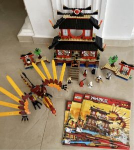 Lego Ninjago- Chrám ohně