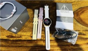 garmin venu 2S rose/gold white