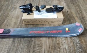 NEW Fischer RC FIRE SLR Pro + RS 9 binding, 155cm