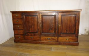 Chest of drawers, large massif TEAK