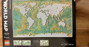 LEGO Art 31203 Mapa světa 11