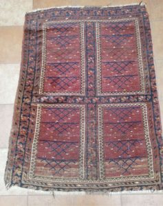 Antique Persian carpet orig 150 x 100 cm
