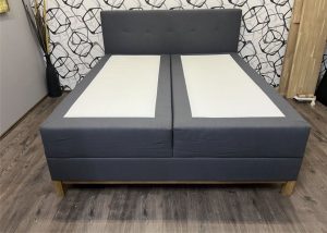 Boxspring postel CATANIA s úložným prostorem,