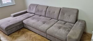 Folding corner sofa set,