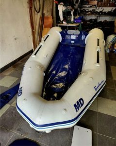 Bombard inflatable boat - length 285 cm