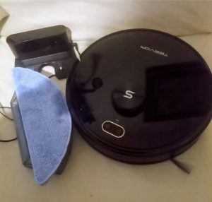 Robotic vacuum cleaner Tesvor with mop, laser