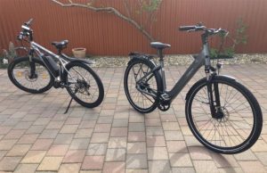 Városi Tenways és Genesis Bafang középmotorral elektromos kerékpár