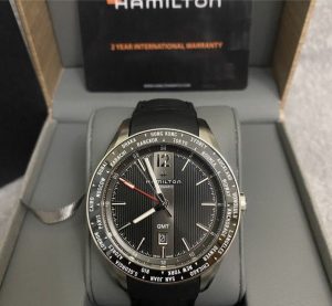 Hamilton, model Broadway GMT, orig. hodinky, NOVÉ