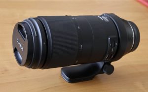 Tamron 100-400 F/4.5-6.3 telephoto lens on Canon