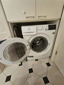 Electrolux washing machine with dryer
