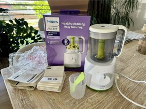 Predam Philips Avent 2v1 parny hrniec s mixerom - v zaruke