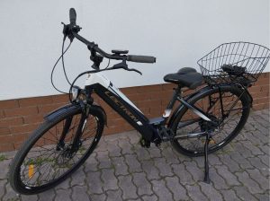 Dámsky mestský elektrobicykel