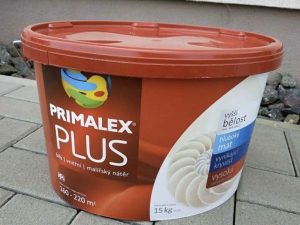 Interiérová farba Primalex Plus biela 15 kg